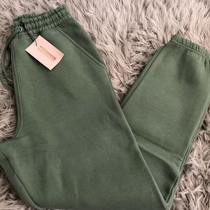 MISSGUIDED SWEATS (NEVER BEEN WORN) SMALL/MEDIUM